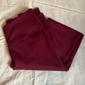 Maroon Nike Leggings
